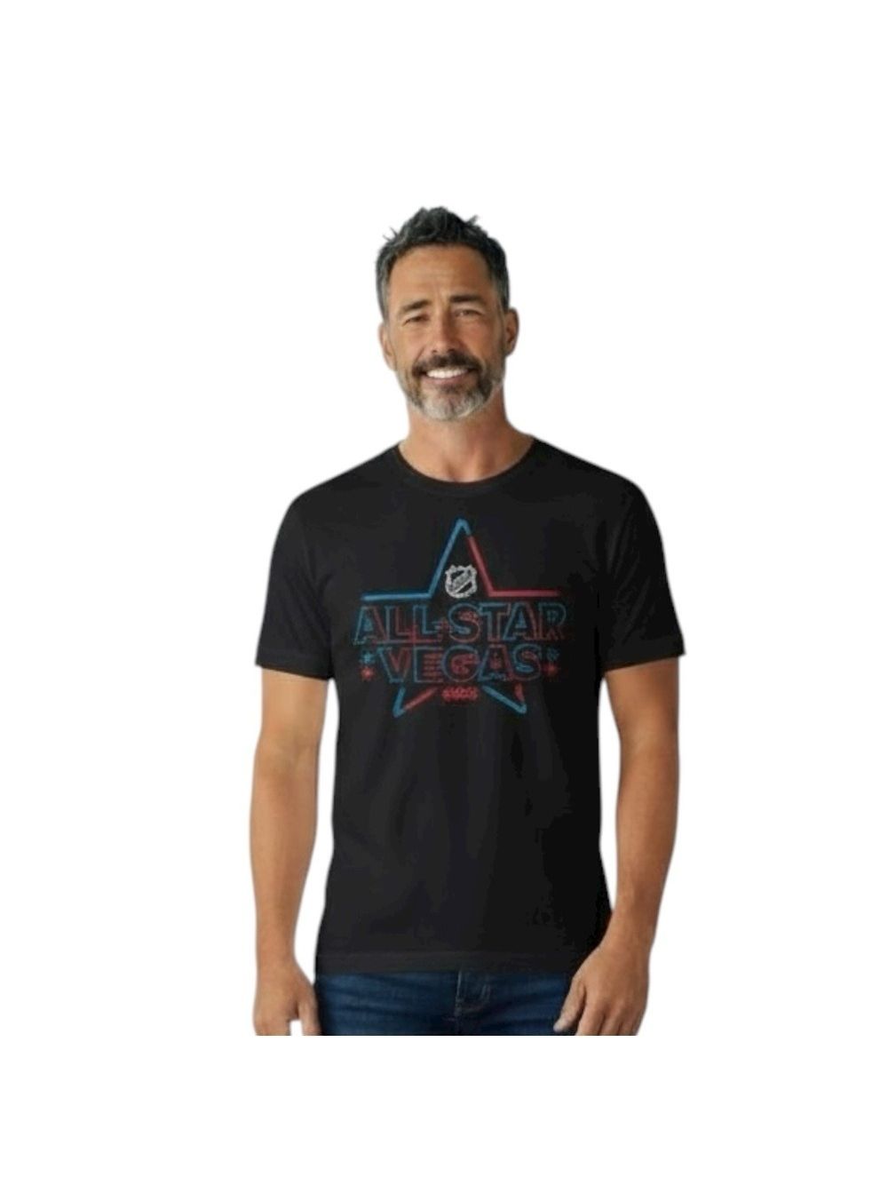 Nhl All Star Vegas 2022 Adidas Amplifier Tee Size L